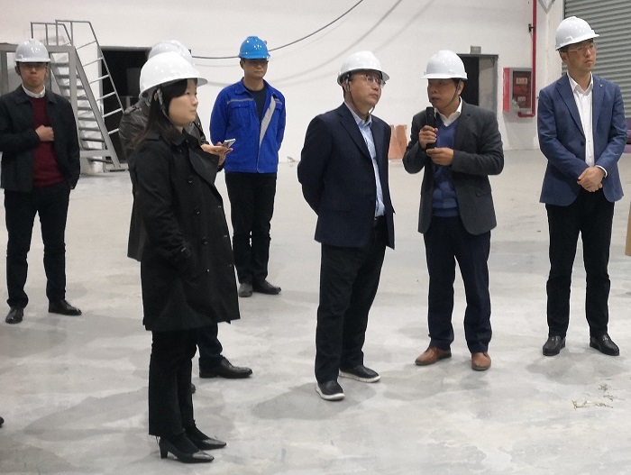 國防工業(yè)科技成果長三角區(qū)域轉(zhuǎn)化中心籌備組副組長江山一行調(diào)研晶微研究院