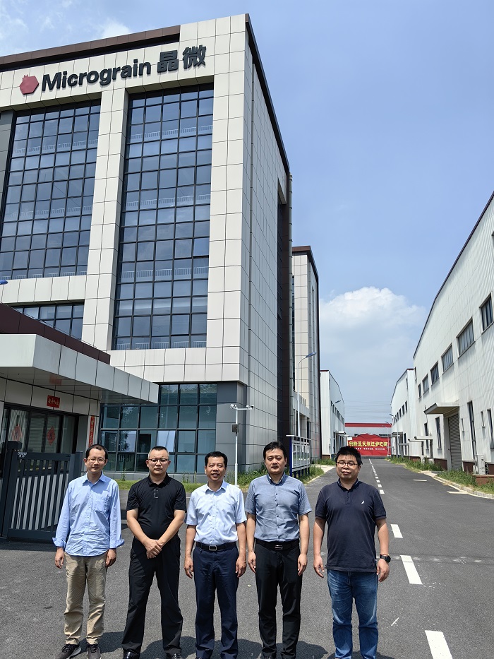 為企業(yè)發(fā)展賦能增效：航天八院800所來訪晶微新材料研究院